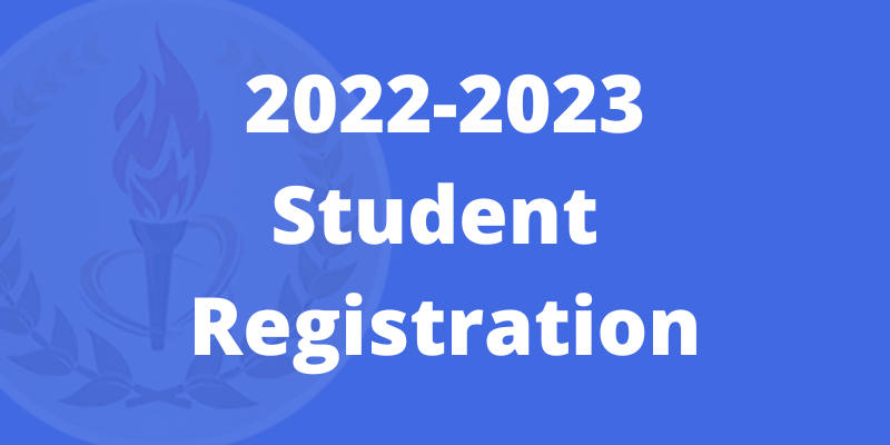 2022-2023 Student Registration