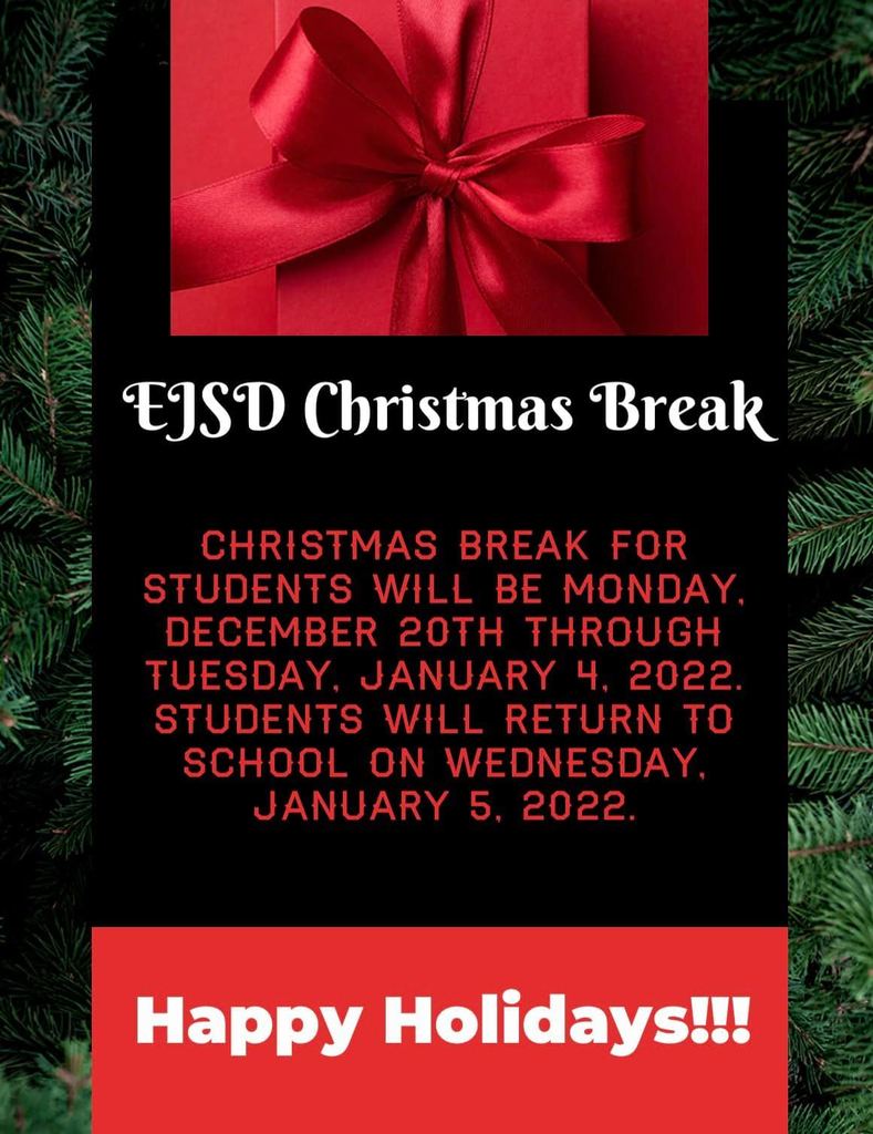 EJSD Christmas Break