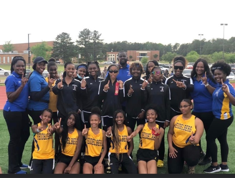 Girls Track Region 4 2A South State Champions